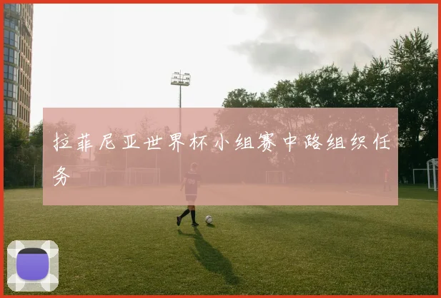 拉菲尼亚世界杯小组赛中路组织任务